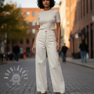 JEANS Denim white