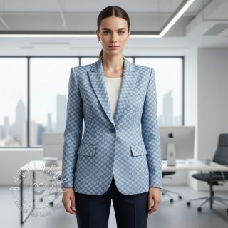 JEANS JACQUARD Abstract