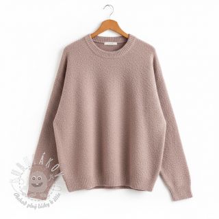 Svetrovina Paris bouclé rose