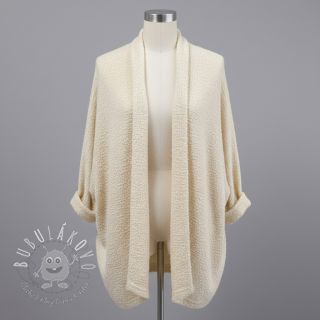 Svetrovina Paris bouclé ecru