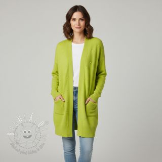 Svetrovina BIG KNIT DOT bright green