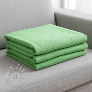 Svetrovina BIG KNIT DOT grass green