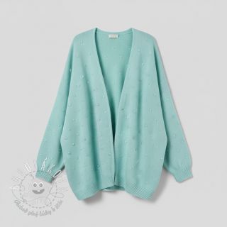 Svetrovina BIG KNIT DOT mint