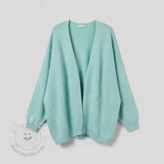 Svetrovina BIG KNIT DOT mint