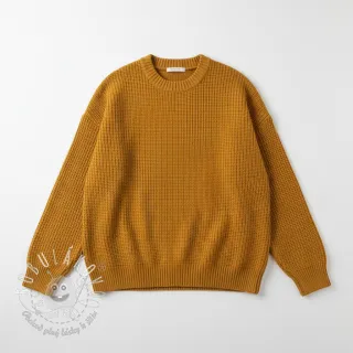 Svetrovina BIG KNIT mustard
