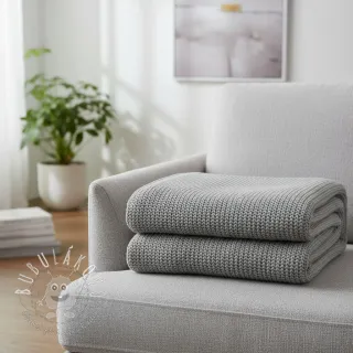 Svetrovina BIG KNIT light grey