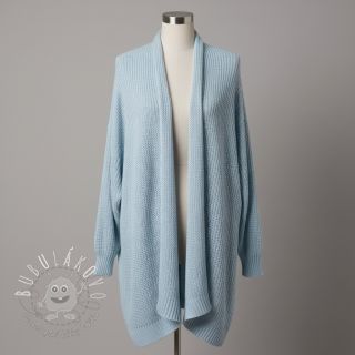 Svetrovina BIG KNIT baby blue