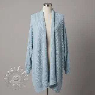 Svetrovina BIG KNIT baby blue