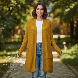 Svetrovina BIG KNIT yellow