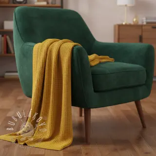 Svetrovina BIG KNIT yellow