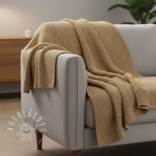 Svetrovina BIG KNIT beige