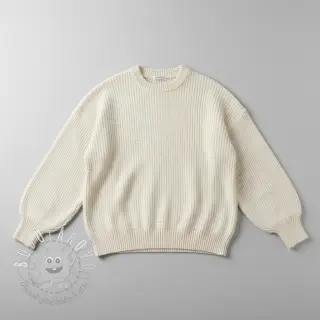 Svetrovina BIG KNIT off white