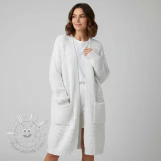 Svetrovina BIG KNIT white