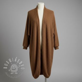 Svetrovina Paris bouclé brown