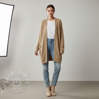 Svetrovina Paris bouclé beige