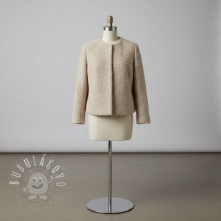 Kabátovina TEDDY light sand