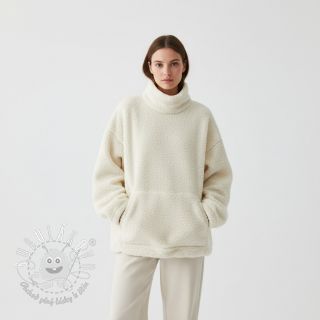 Kabátovina TEDDY ecru