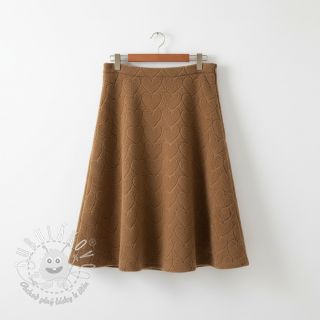 Kabátovina TEDDY Hearts in hearts brown