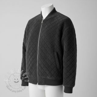 Kabátovina TEDDY Diamond dark grey