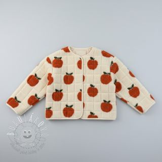 Kabátovina TEDDY JACQUARD Apples