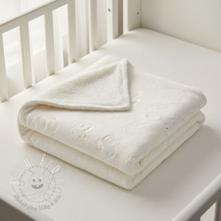 Kojenecký plyš TEDDY Bunny off white