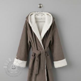 Kojenecký plyš TEDDY Hearts taupe