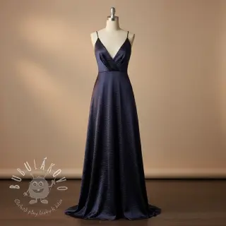 Satén DION navy