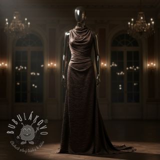 Satén DION dark brown