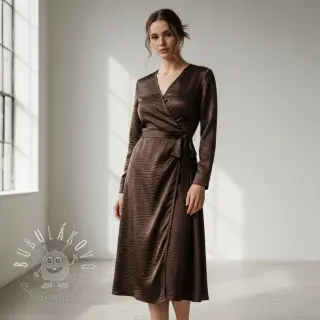 Satén DION dark brown