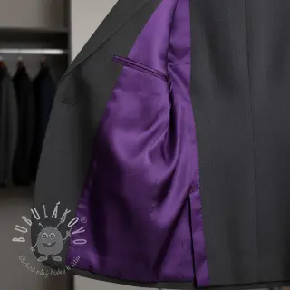 Satén dark purple