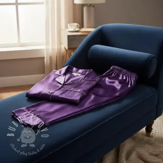 Satén dark purple