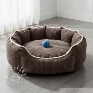 Menčester Cofur fleece dark brown