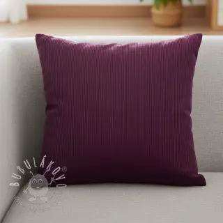 Menčester 6W WASHED STRETCH aubergine