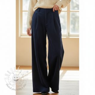 Menčester 6W WASHED STRETCH navy