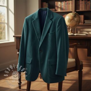 Menčester 6W WASHED STRETCH petrol