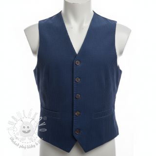 Menčester 6W WASHED STRETCH marine