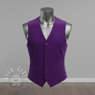 Menčester 6W WASHED STRETCH purple