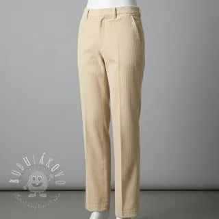 Menčester 6W WASHED STRETCH light yellow