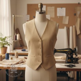 Menčester 6W WASHED STRETCH light yellow