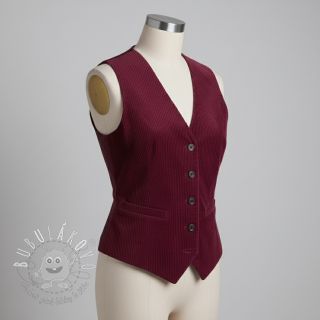 Menčester 6W WASHED STRETCH berry