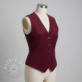 Menčester 6W WASHED STRETCH berry