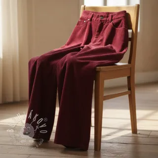 Menčester 6W WASHED STRETCH berry