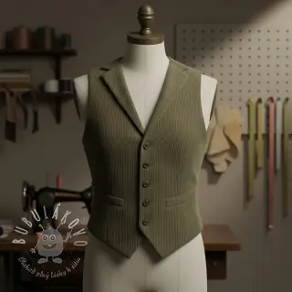 Menčester 6W WASHED STRETCH camo green