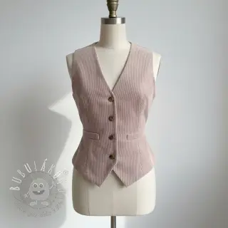 Menčester 6W WASHED STRETCH old pink