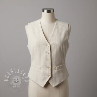 Menčester 6W WASHED STRETCH off white