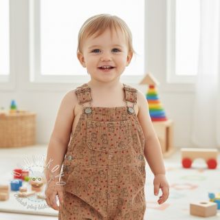 Menčester STRETCH Little foxes sand