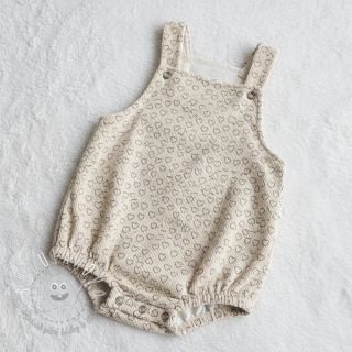 Menčester STRETCH Little love light sand