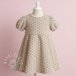 Menčester STRETCH Little bunny light sand