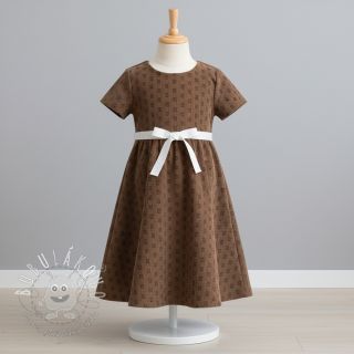 Menčester STRETCH Little bunny taupe