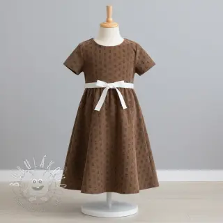 Menčester STRETCH Little bunny taupe
